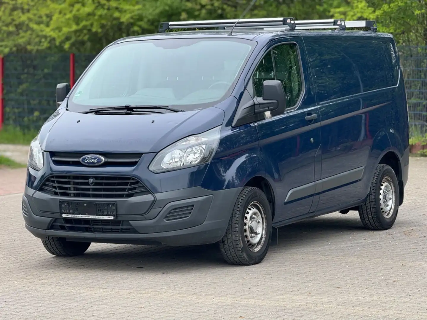 Ford Transit Custom Kasten *KLIMA *AHK *TÜV - 07/2026 Bleu - 1