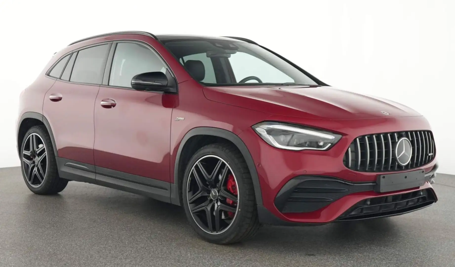 Mercedes-Benz GLA 35 AMG 4M PANO LEDER 360° MEM BURM LED KEY N Rojo - 2