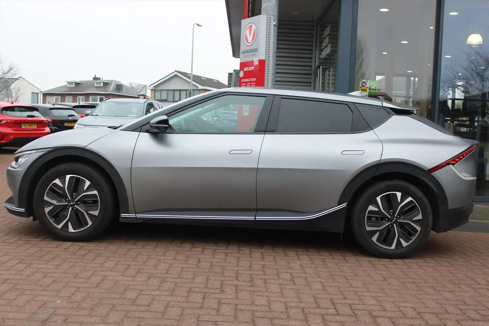 Kia EV6 58kWh | Mat-Grey | Carplay | Navigatie | Vol-Led | Grijs - 2