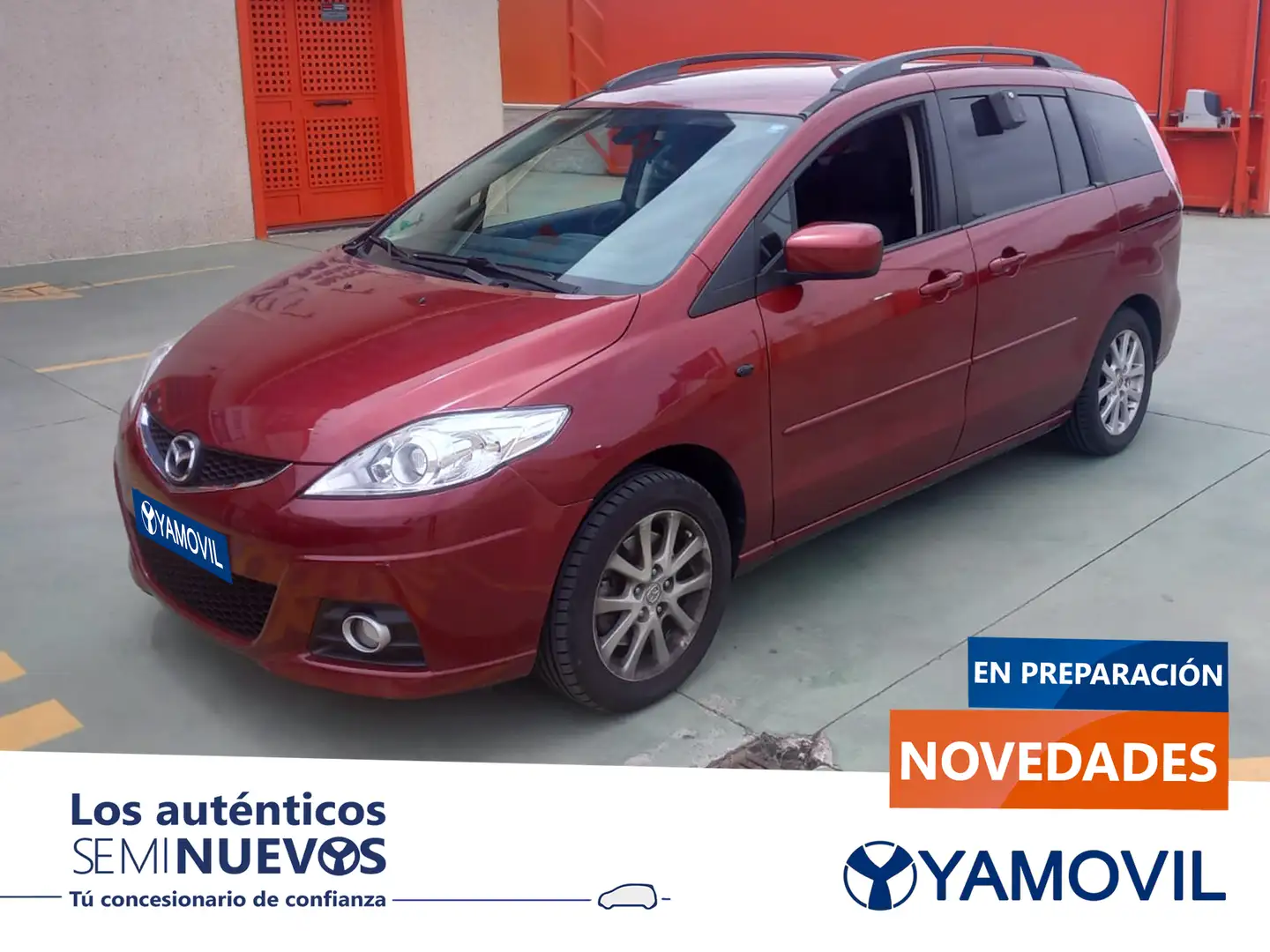 Mazda 5 1.8 Active Rojo - 1