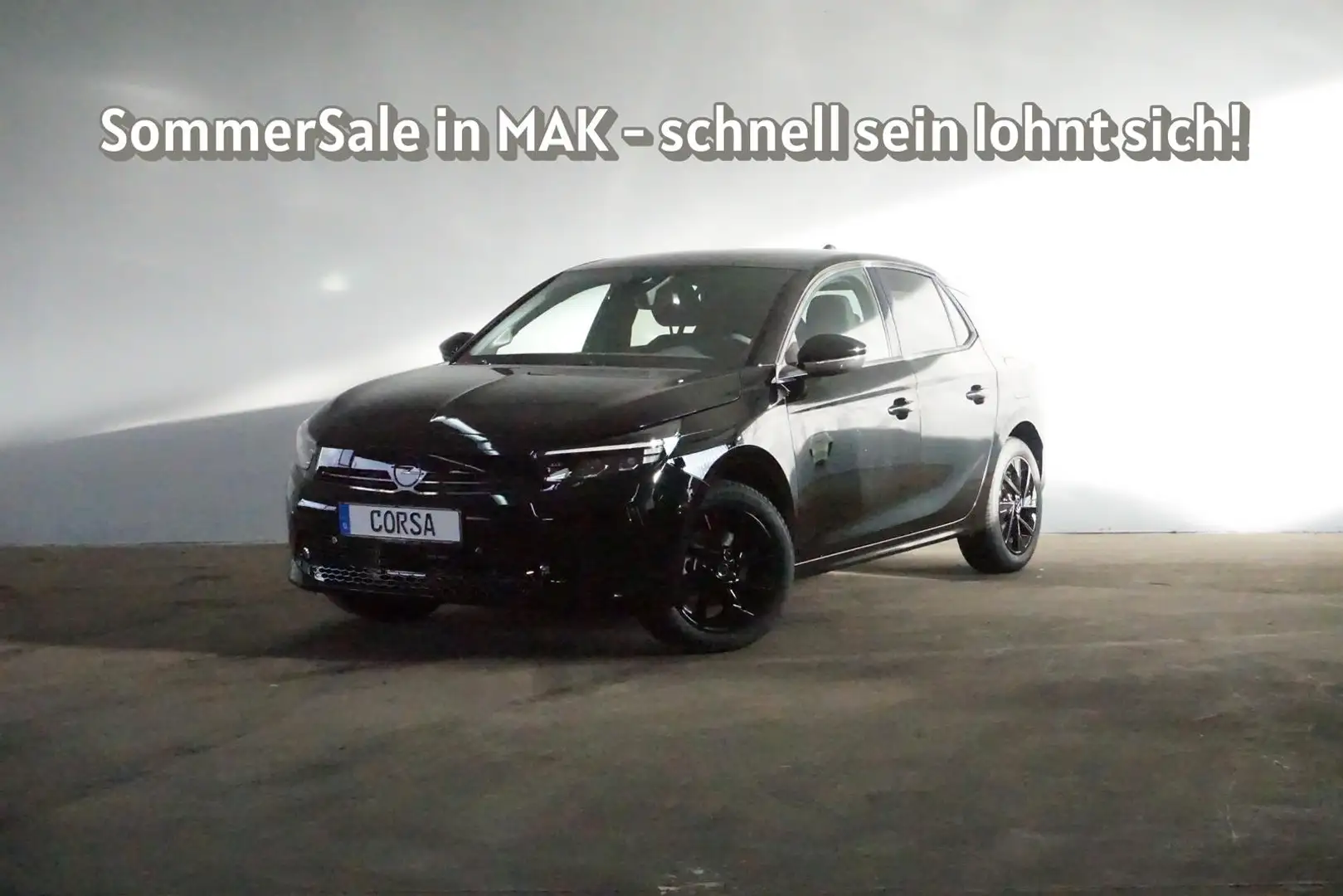 Opel Corsa GS 1.2 Turbo AT Navi Matrix RFK SHZ Schwarz - 2