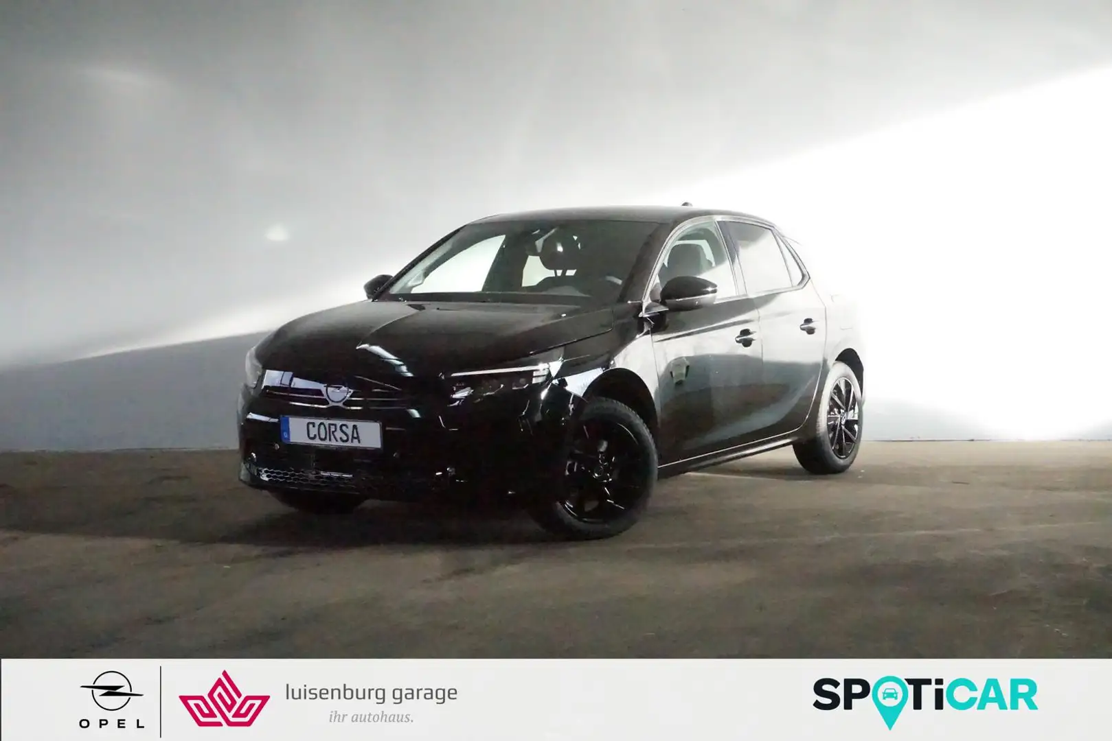 Opel Corsa GS 1.2 Turbo AT Navi Matrix RFK SHZ Schwarz - 1
