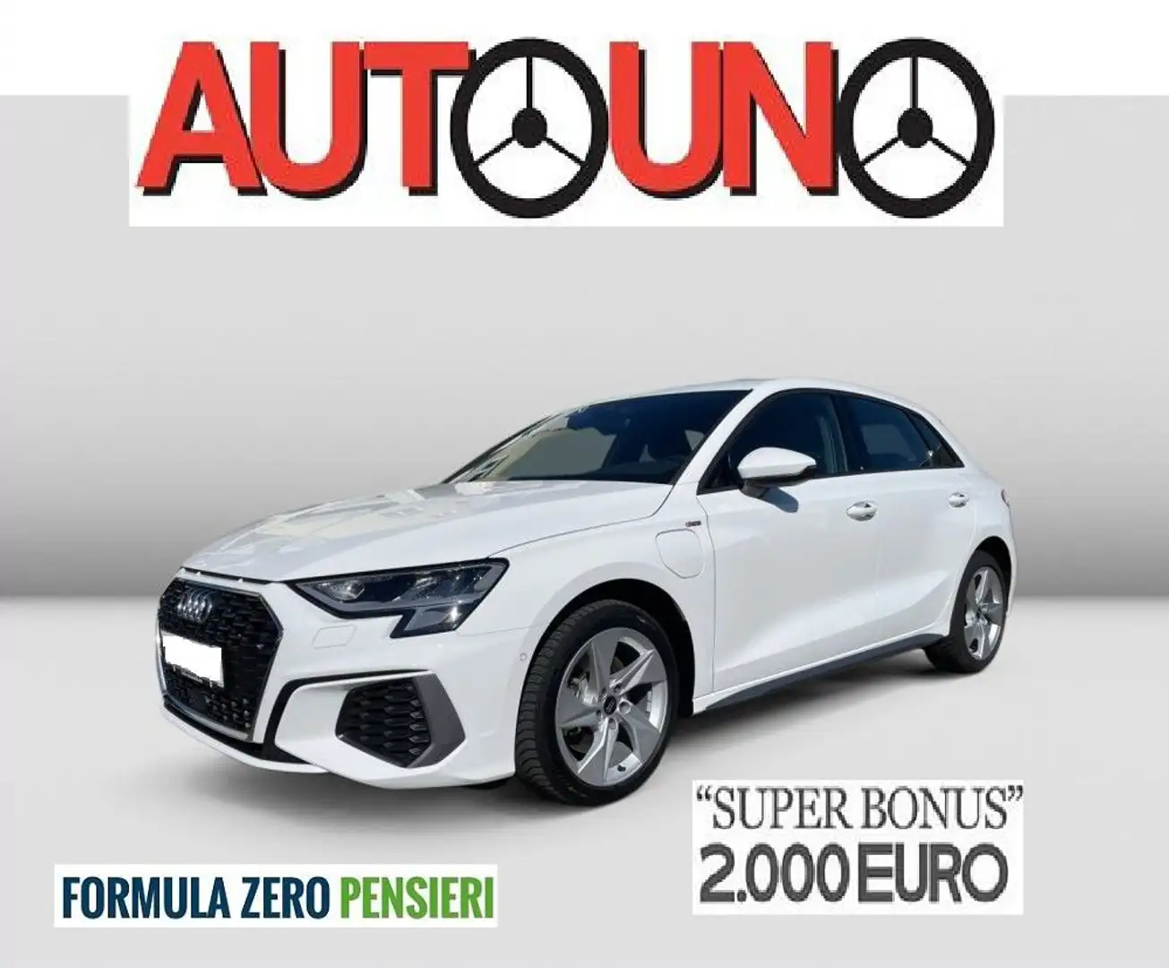 Audi A3 SPB 40 TFSI e S tronic S line edition Blanc - 1