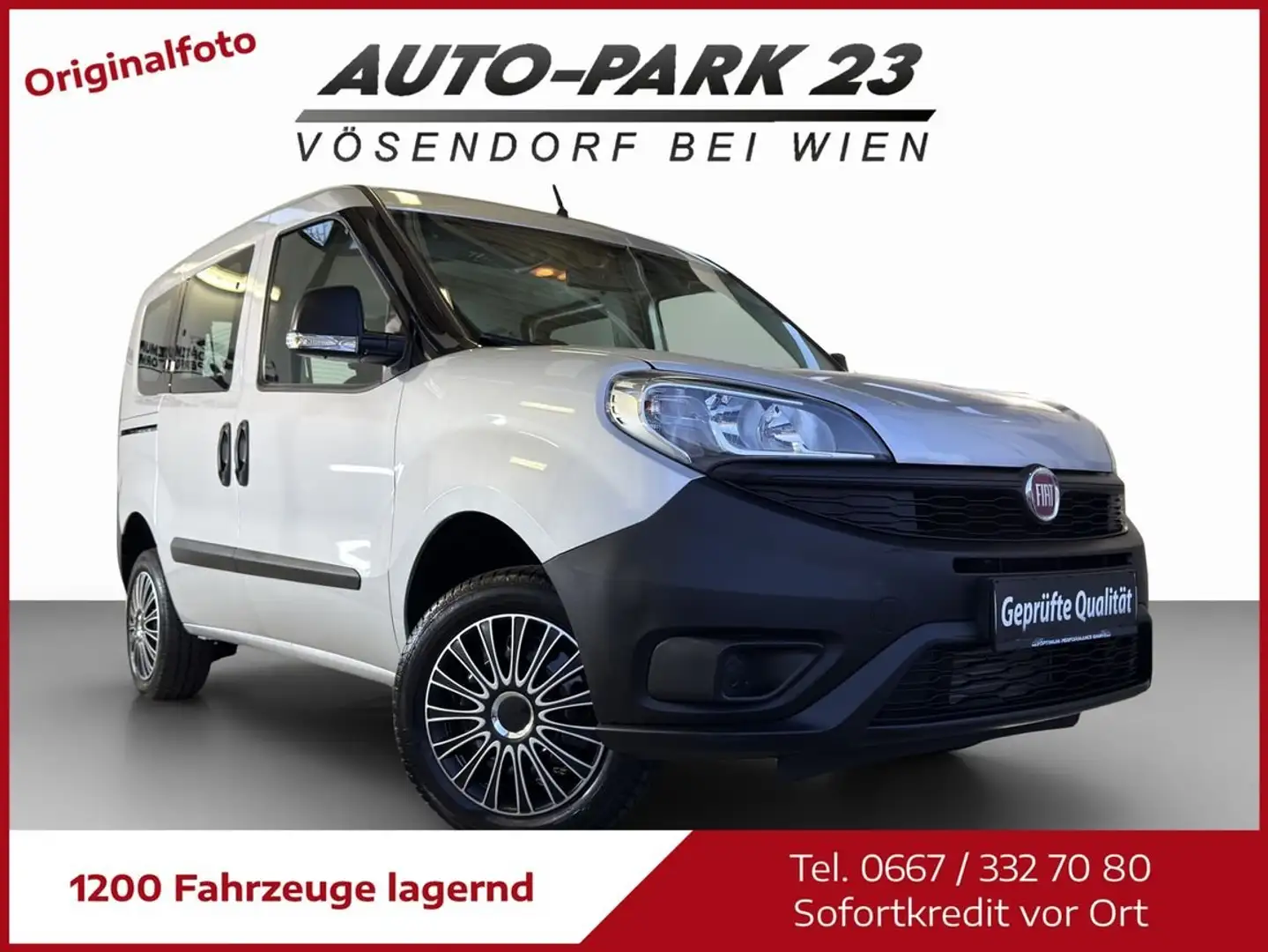 Fiat Doblo Doblo 1,6 JTDM MultiJet 95**NEUES PICKERL**MOD2019 Silber - 1