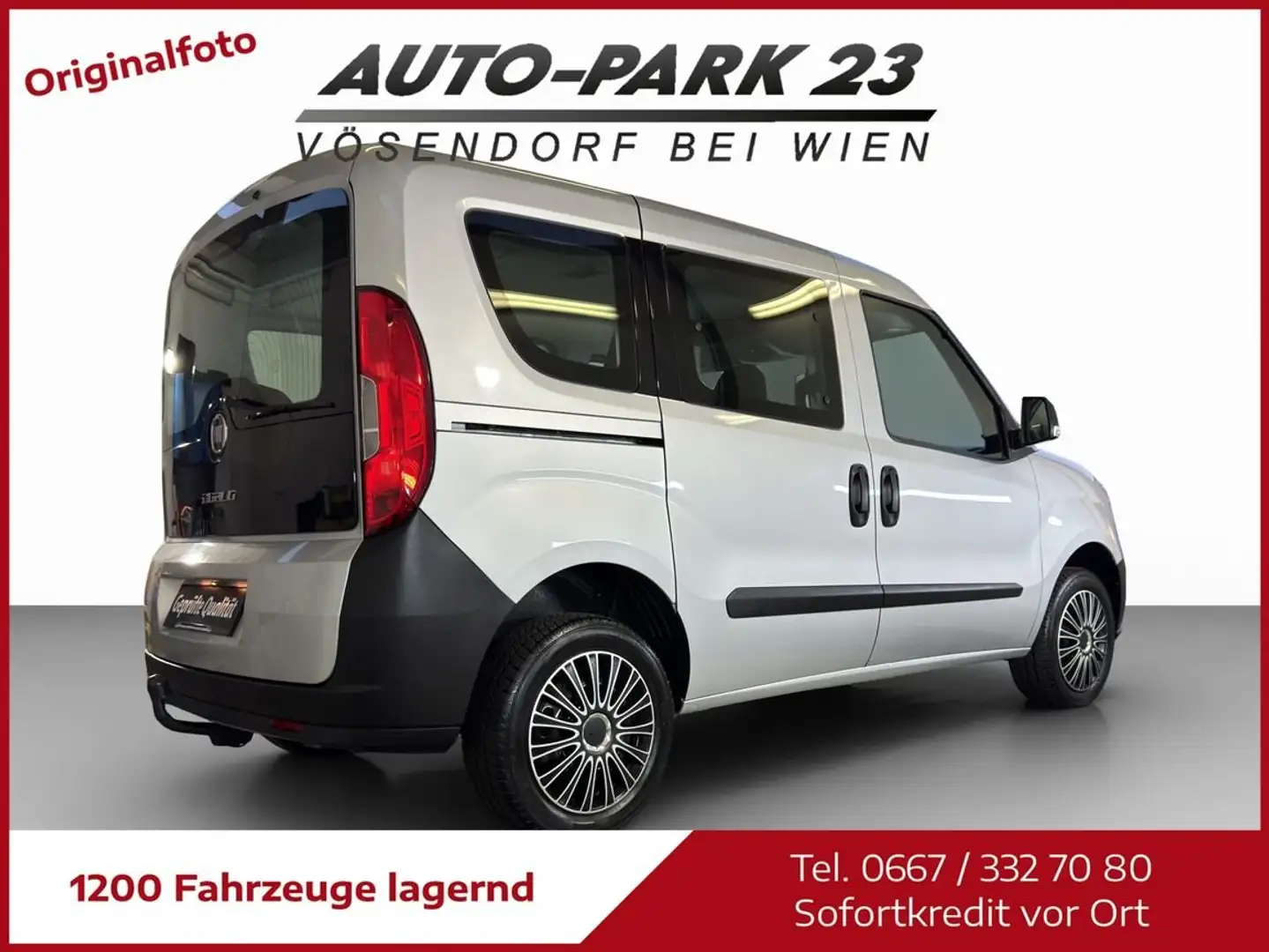 Fiat Doblo Doblo 1,6 JTDM MultiJet 95**NEUES PICKERL**MOD2019 Silber - 2