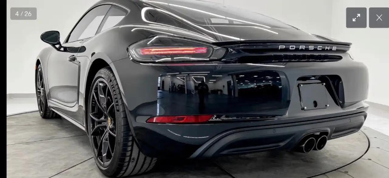Porsche 718 Cayman fotografie Porsche 718 Cayman