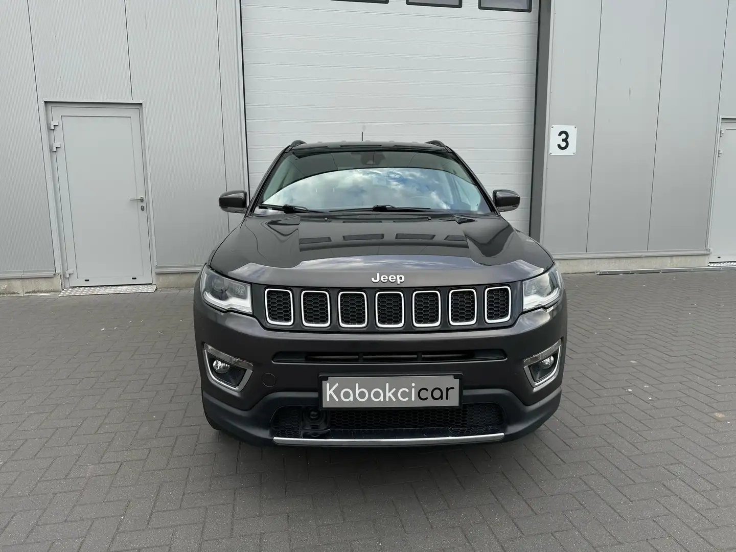 Jeep Compass 2.0 MJD 4x4 Limited / Clim, CUIR / GARANTIE 12M Gris - 2