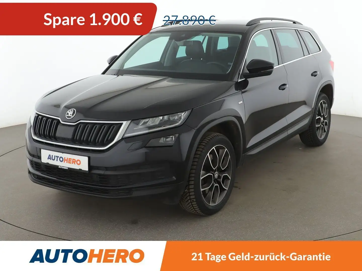 Skoda Kodiaq 2.0 TDI Ambition 4x4 Aut. *LED*CAM*TEMPO* Schwarz - 1