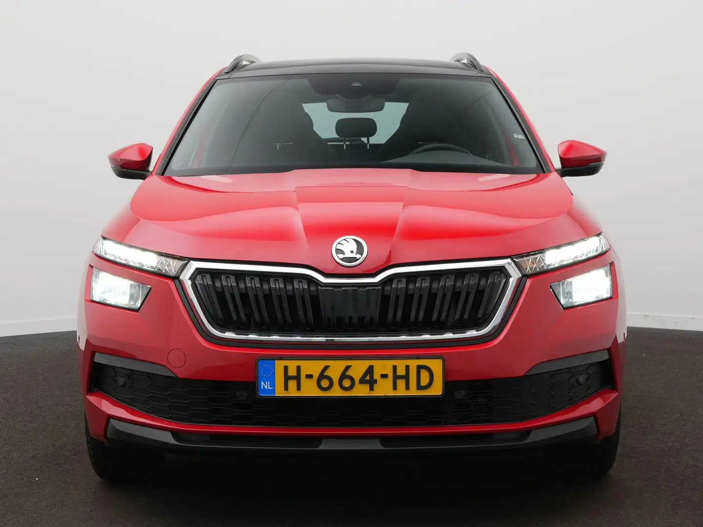 Skoda Kamiq 1.0 TSI Sport Business / Adap. Cruise / Panodak / Rood - 2