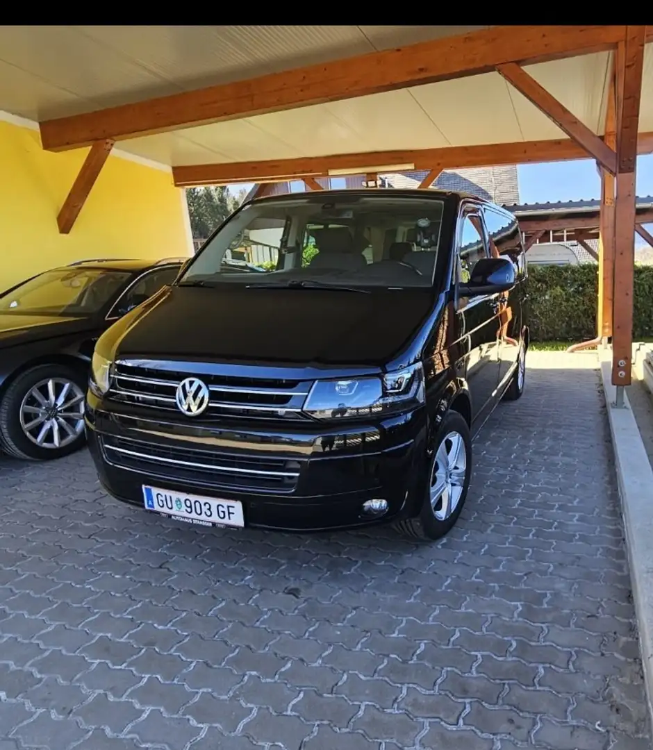 Volkswagen T5 Multivan Comfortline 2,0 TDI D-PF Schwarz - 1