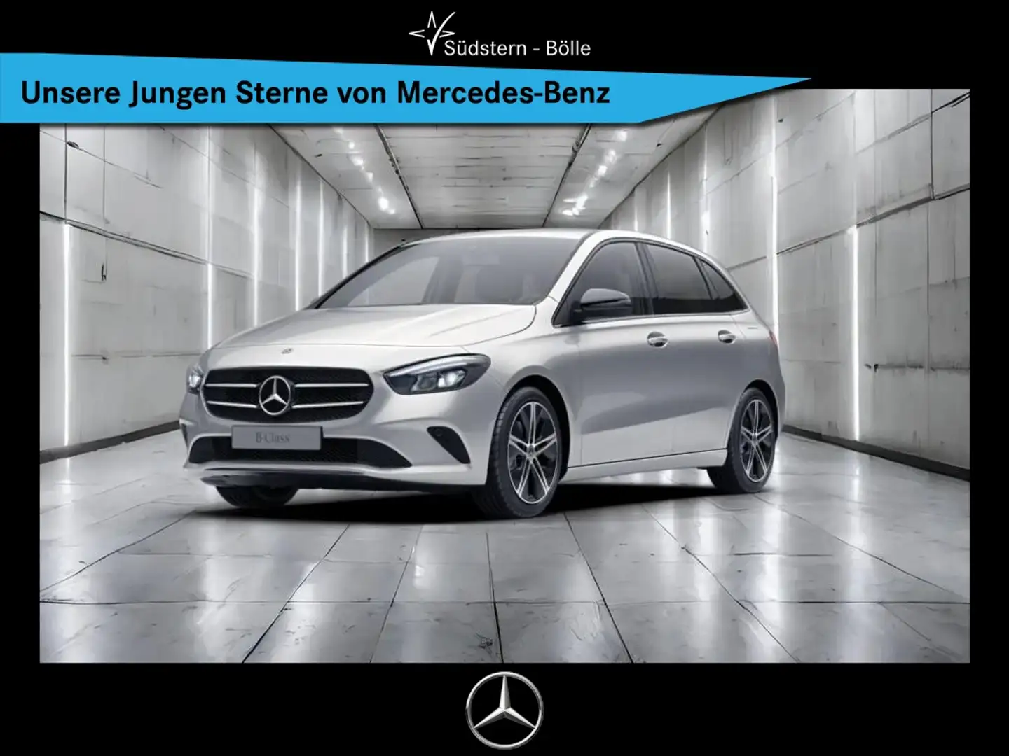 Mercedes-Benz B 200 PROGRESSIVE+KAMERA+NAVI+AMBIENTE+EASY-PACK Zilver - 1