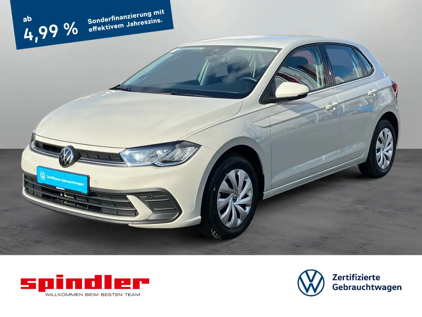 Volkswagen Polo Life 1.0 TSI / PDC, SHZ, APP, DAB+, LED Grijs - 1