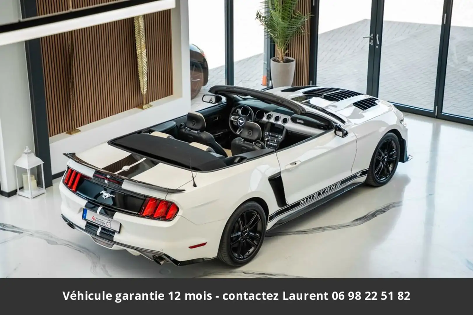 Ford Mustang Pack Shelby Tout compris hors homologation 4500e Blanc - 2