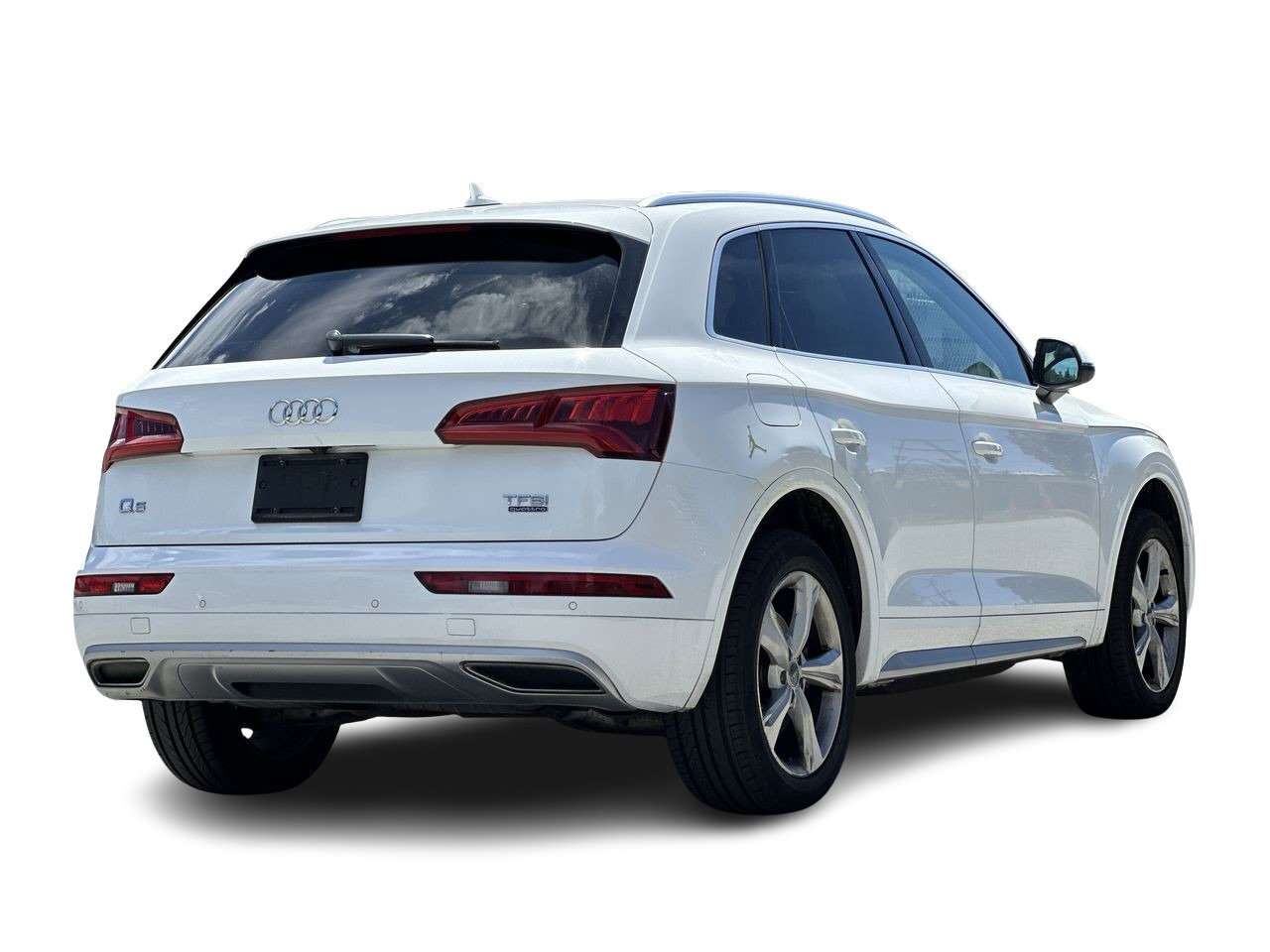 2018 Audi Q5 Heated Leather! Navigation! Sunroof! Power tailgat 4 cyl thumb 13