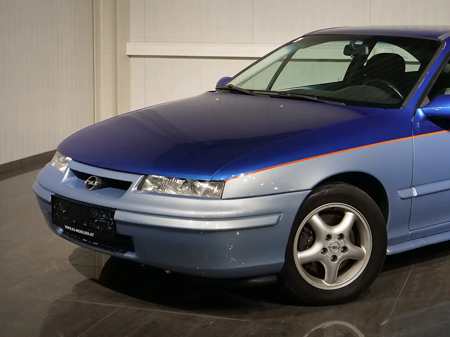 Opel Calibra V6 1 Besitz Top Zustand Blau - 2