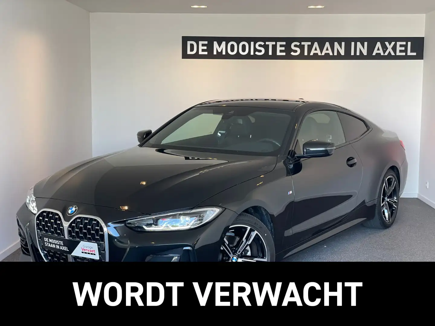 BMW 420 4-serie Coupé 420i High Executive M-Sport Noir - 1