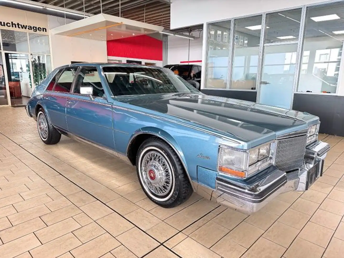 Cadillac Seville 4.0L V8 *H-ZULASSUNG*KLIMA+LEDER* 121TKM Blauw - 1
