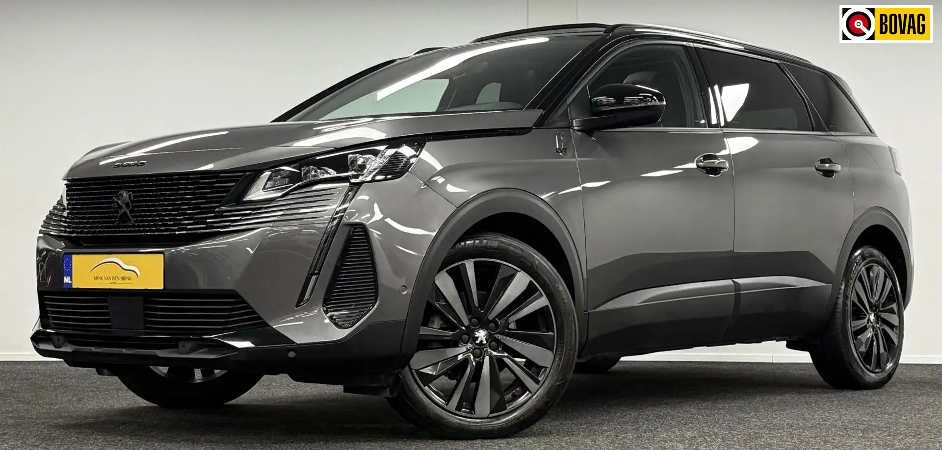 Peugeot 5008 1.2 PureTech GT*7Pers*Panodak*Navi*Camera*Carplay* Grijs - 1