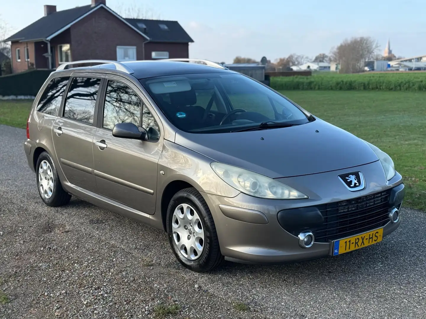 Peugeot 307 SW 1.6-16V|Airco|7 persoons Gris - 2