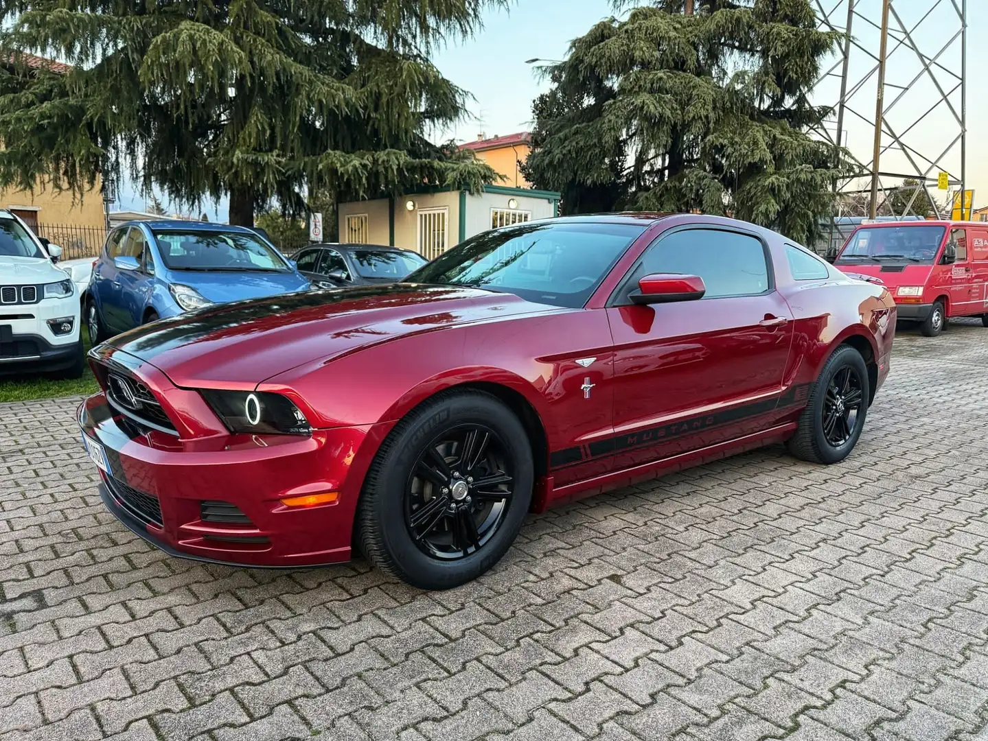 Ford Mustang Ford Mustang 3.7 V6 Rosso - 1