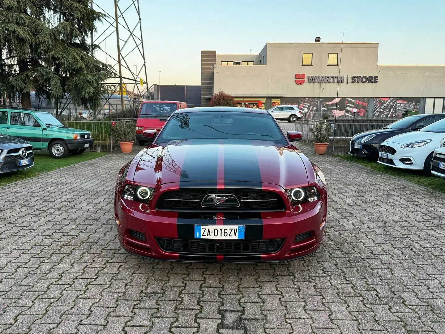 Ford Mustang Ford Mustang 3.7 V6 Rosso - 2