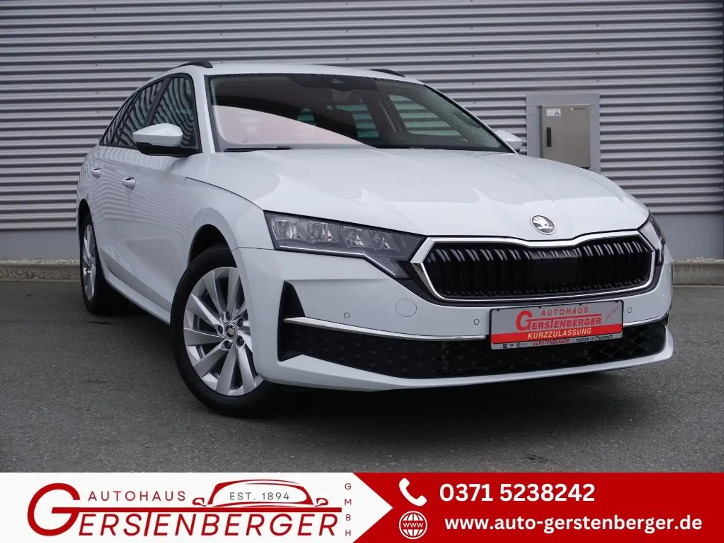 Skoda Octavia Selection 1.5 TSI 150PS AHK/ANDROID/KAMERA Blanc - 1