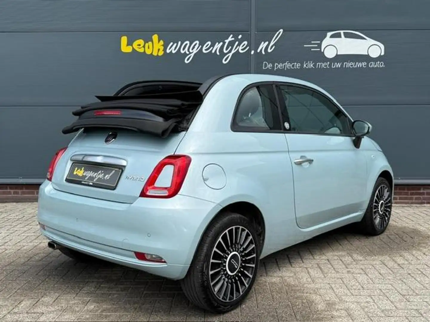 Fiat 500C 1.0 Hybrid Launch Edition Cabrio *carplay *16" Blu/Azzurro - 2