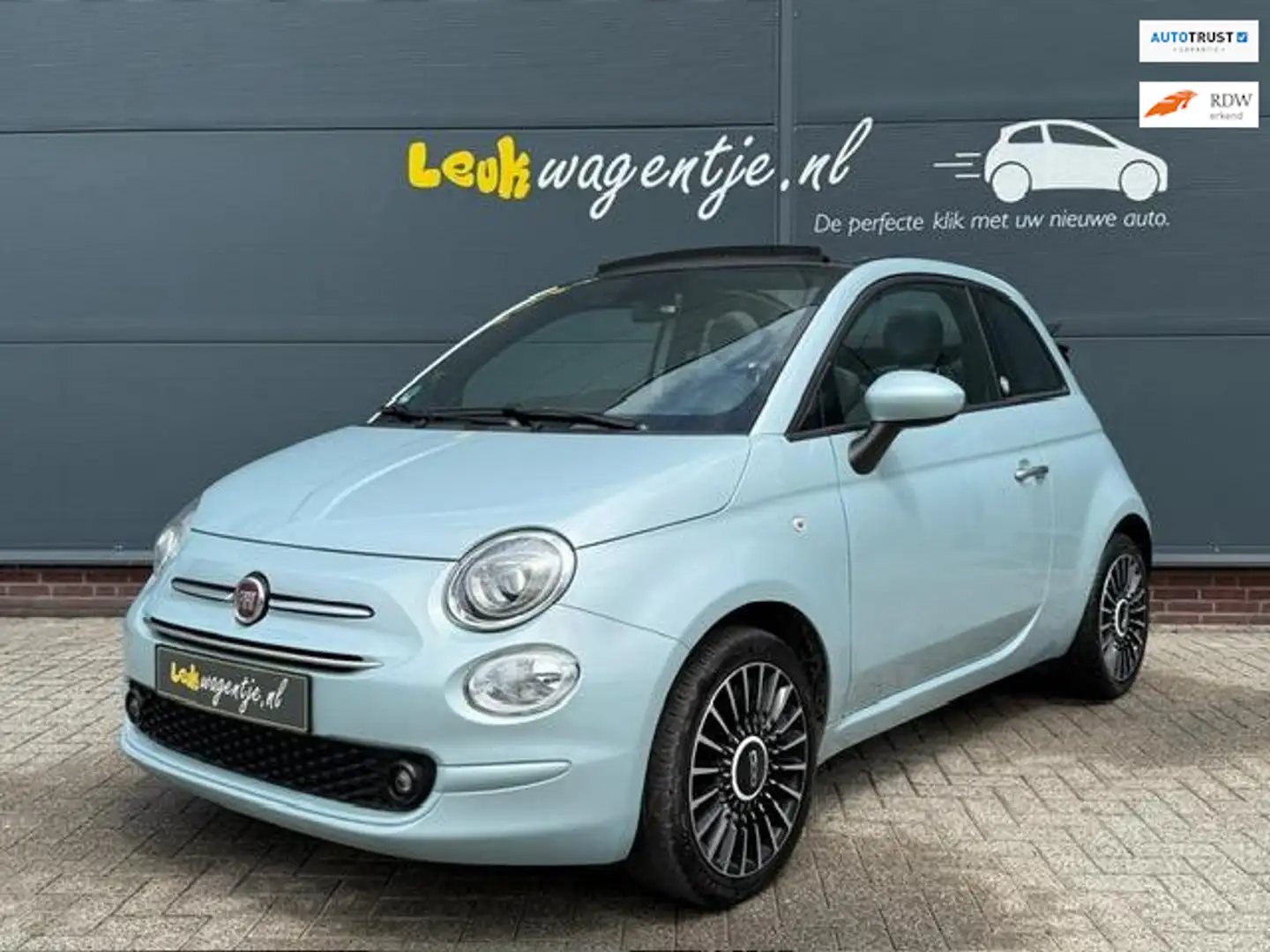 Fiat 500C 1.0 Hybrid Launch Edition Cabrio *carplay *16" Blu/Azzurro - 1