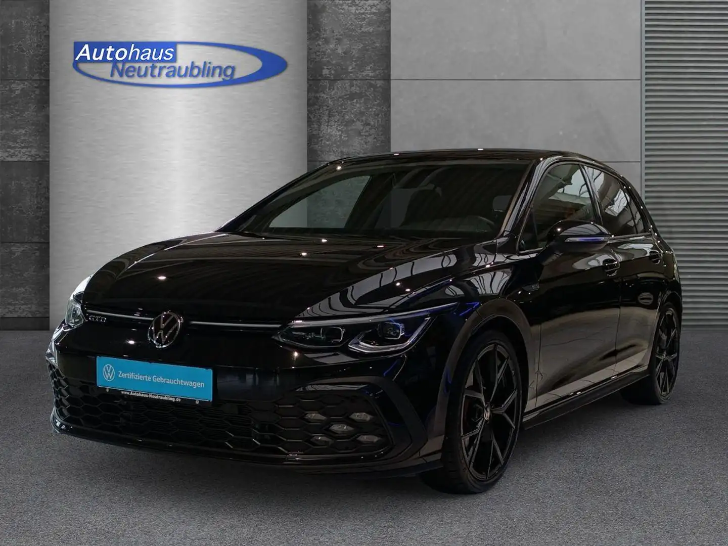 Volkswagen Golf 8 2.0 TDI "GTD" 200 PS DSG+NAVI+AHK+REARVIEW Schwarz - 2