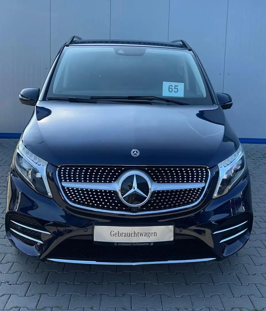 Mercedes-Benz V 250 LANG EXCLUSIVE AMG-LINE 9G 360° LUXUSSITZE Blue - 1