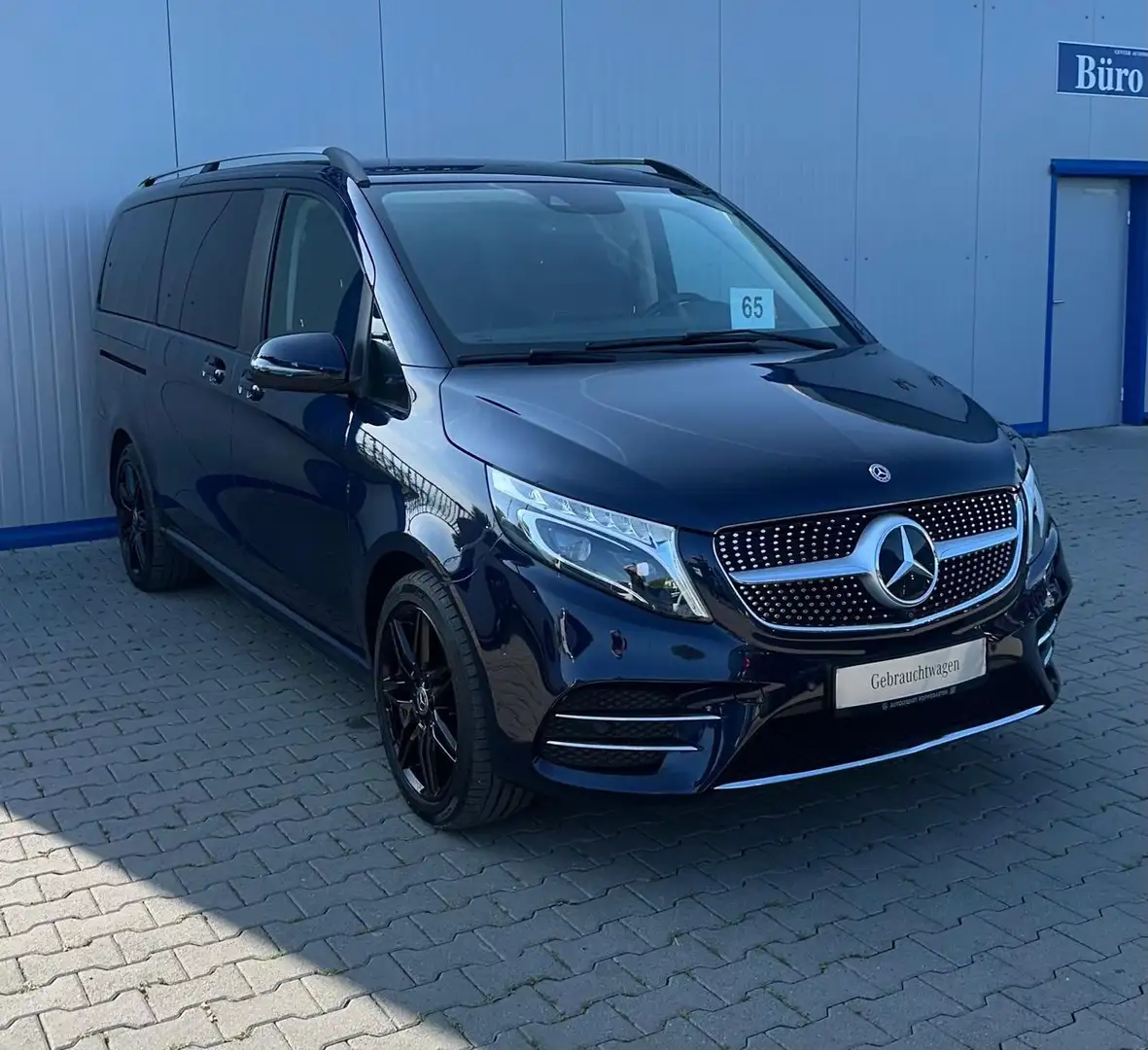 Mercedes-Benz V 250 LANG EXCLUSIVE AMG-LINE 9G 360° LUXUSSITZE Blue - 2