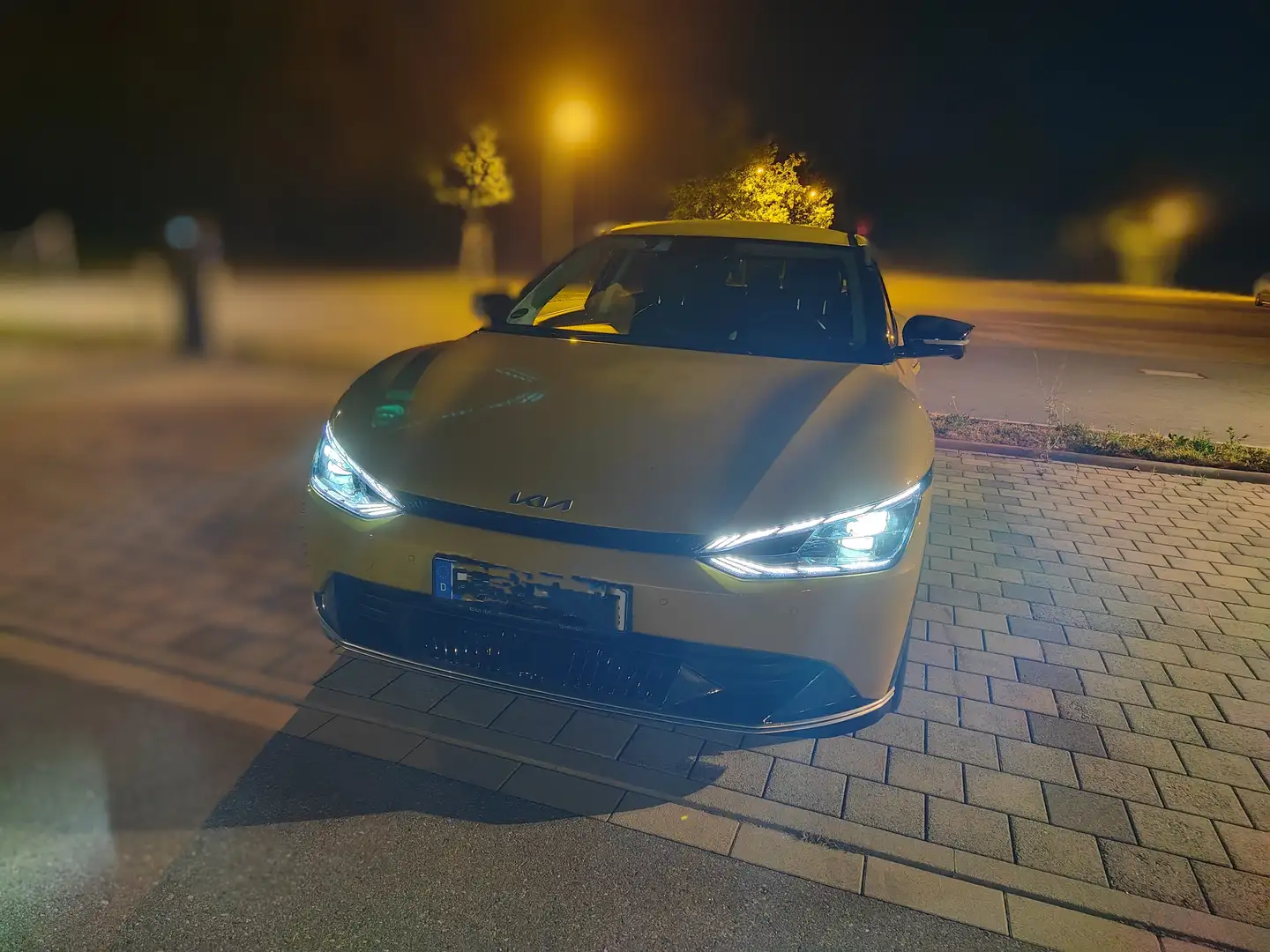 Kia EV6 EV6 77,4-kWh Gelb - 1