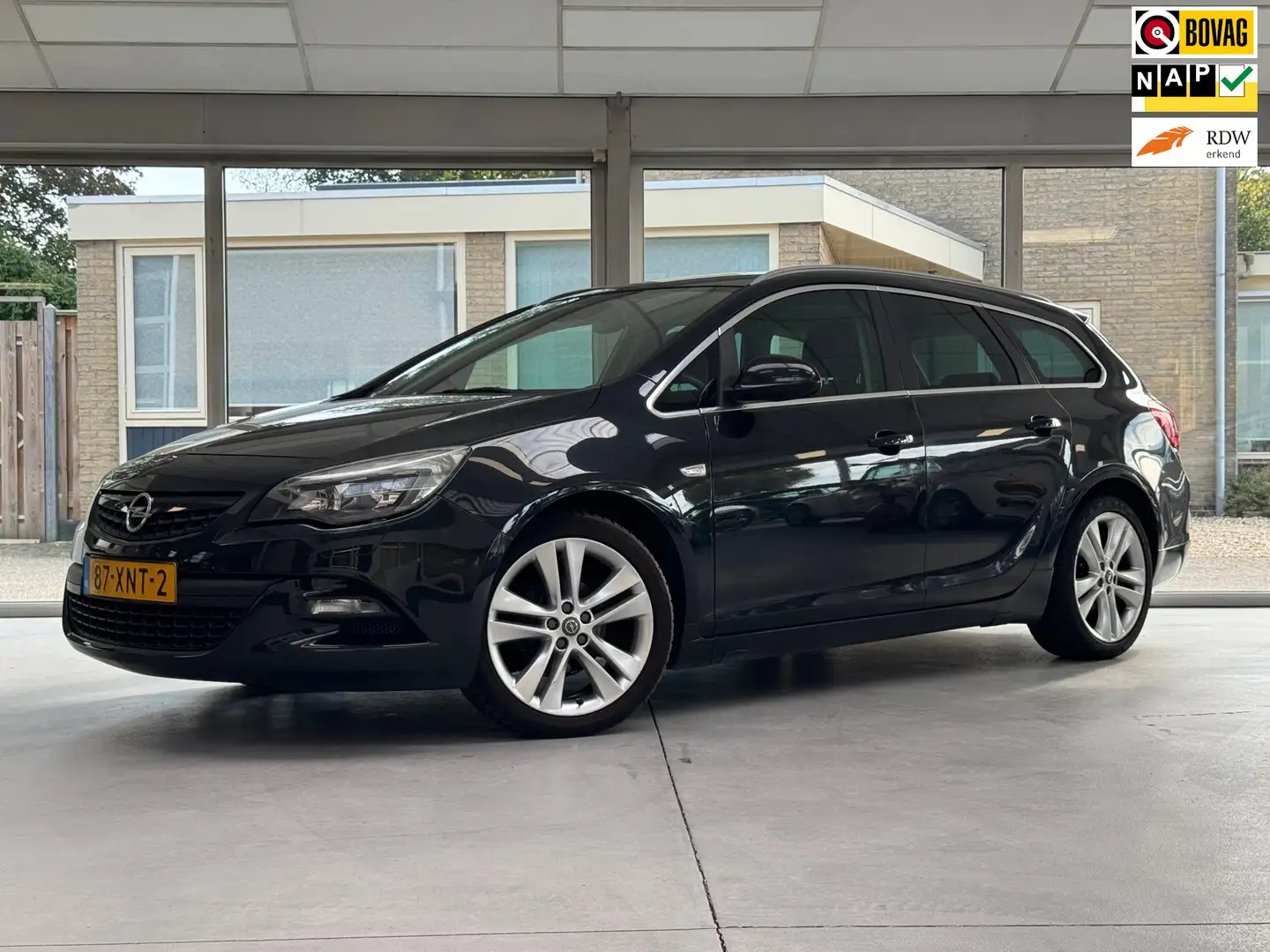 Opel Astra Sports Tourer 1.4 Turbo Sport |Airco|Navigatie|Tre Zwart - 1