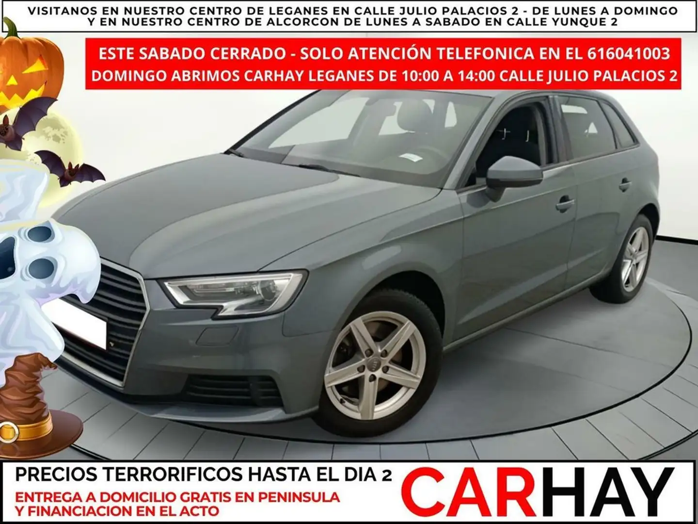 Audi A3 SPORTBACK 2.0 35 TDI 110KW S TRONIC Grigio - 1