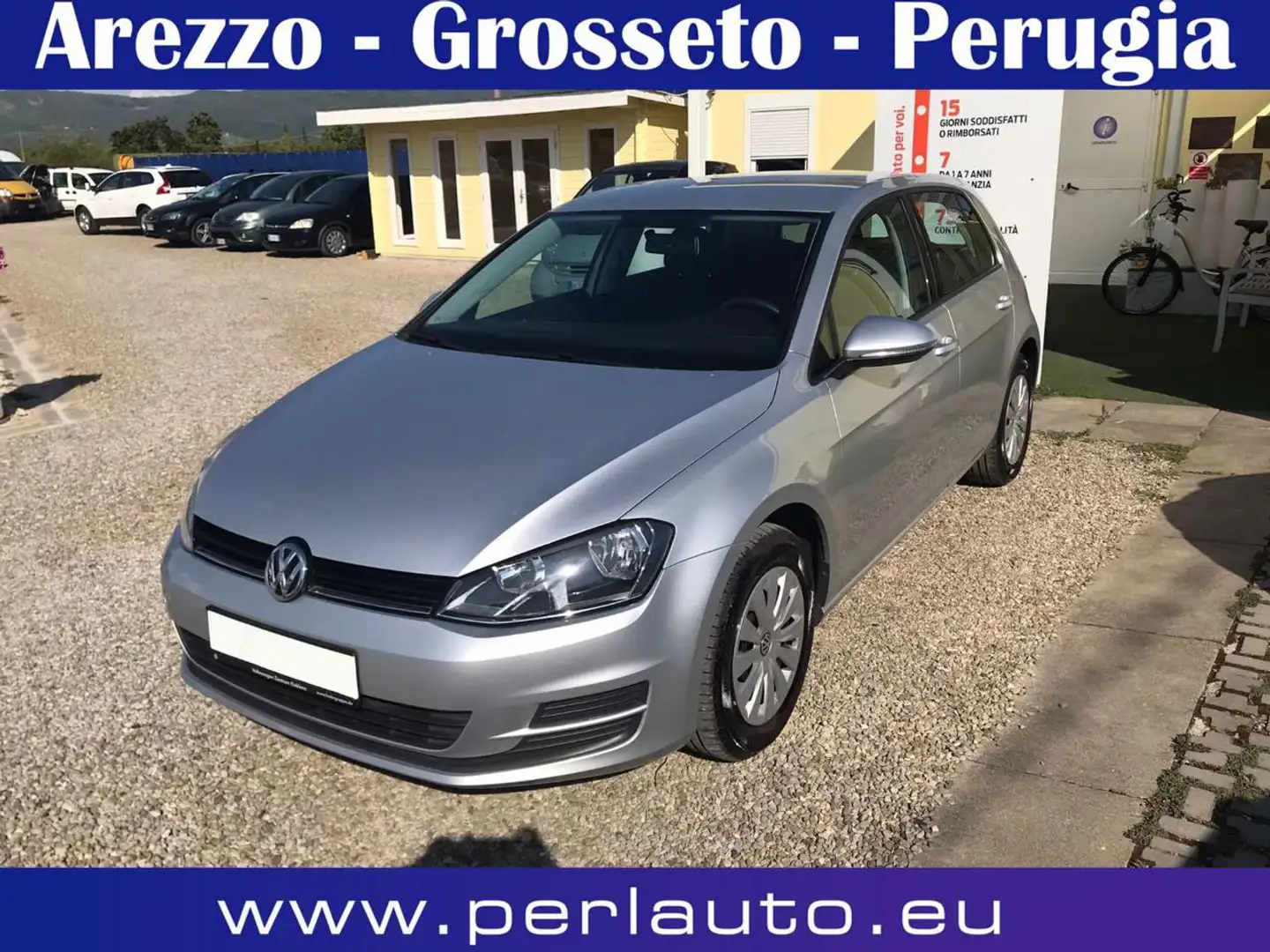 Volkswagen Golf 1.6 TDI 105 CV 5p. Trendline BlueMotion Technology Plateado - 1