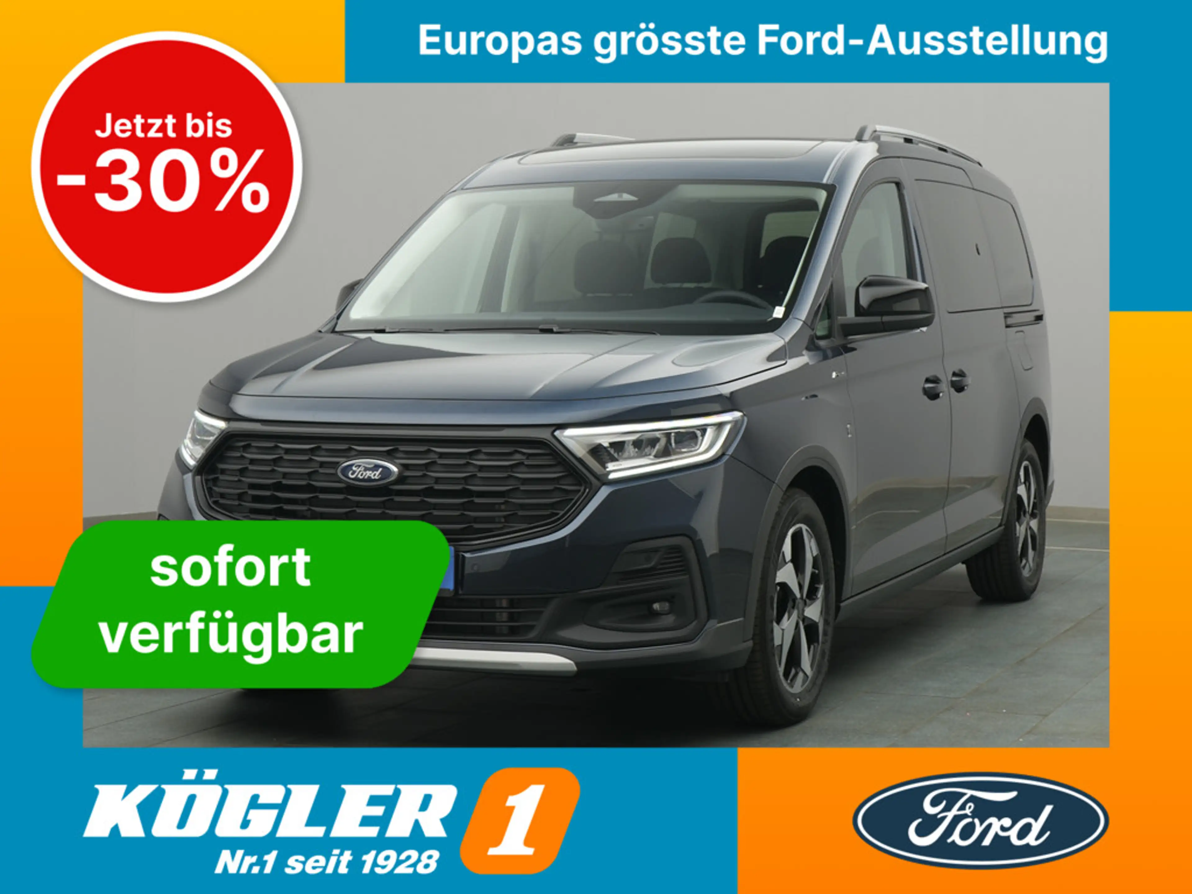 Ford Tourneo Grand Connect Active 122PS Aut. -14%*