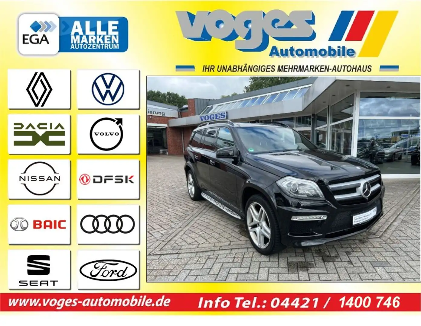 Mercedes-Benz GL 350 Noir - 1