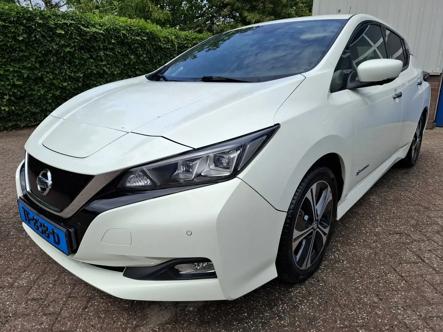 Nissan Leaf Tekna 40 kWh 6500.- EX BTW LEER/NAVI/CLIMAT/CRUISE Wit - 1