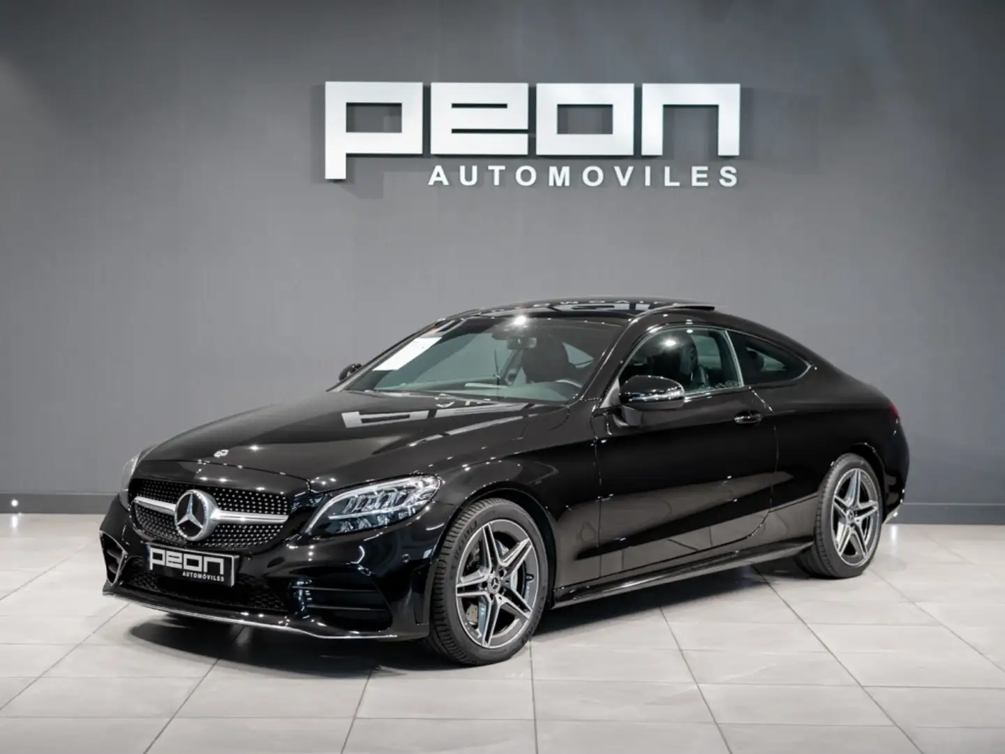 Mercedes-Benz C 220 Coupé 220d 9G-Tronic Negro - 1