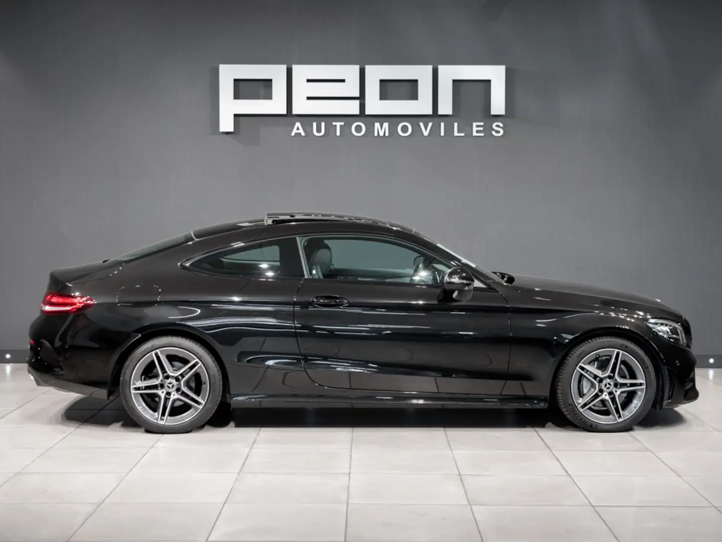 Mercedes-Benz C 220 Coupé 220d 9G-Tronic Negro - 2