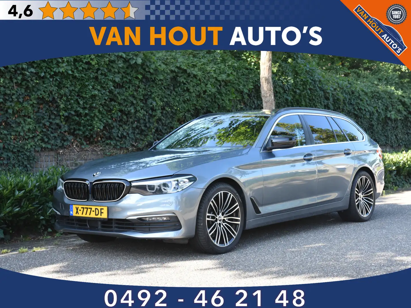 BMW 520 5-serie Touring 520i Executive Edition | CARPLAY | Gris - 1