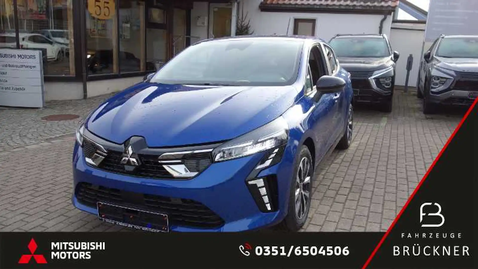 Mitsubishi Colt PLUS 1.0 T 6-Gang Kamera,Sitzhzg,Lenkrad beheizbar Blau - 1