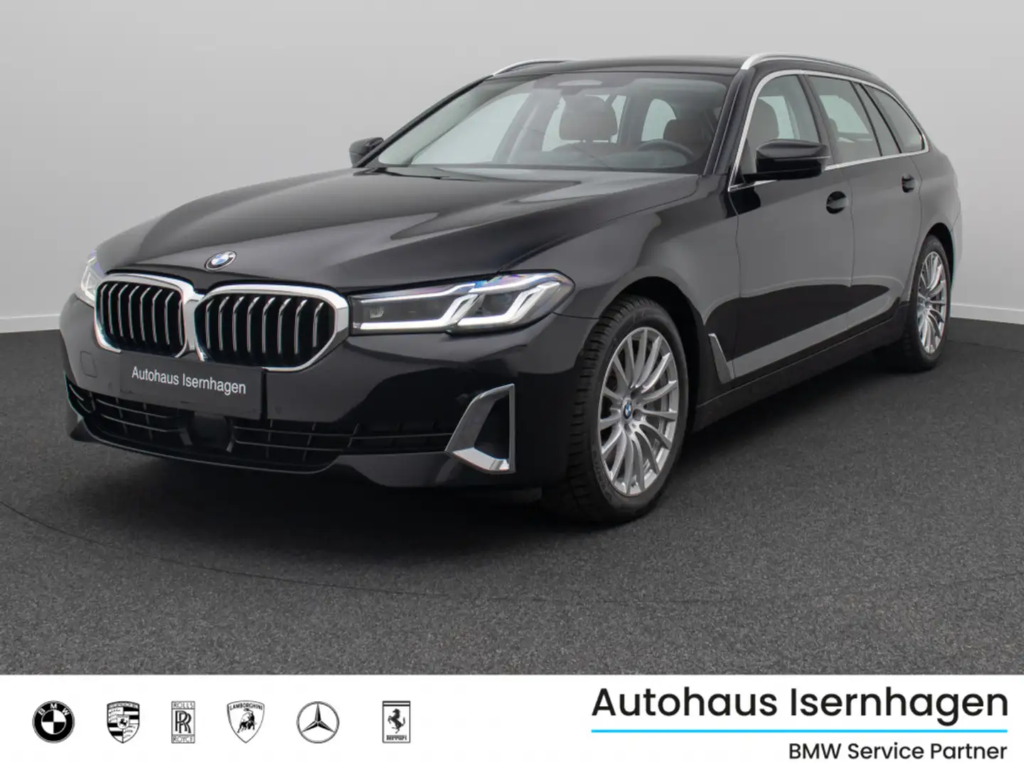 BMW 540 LuxuryLine HUD Kamera DAB Laser Panorama Noir - 1