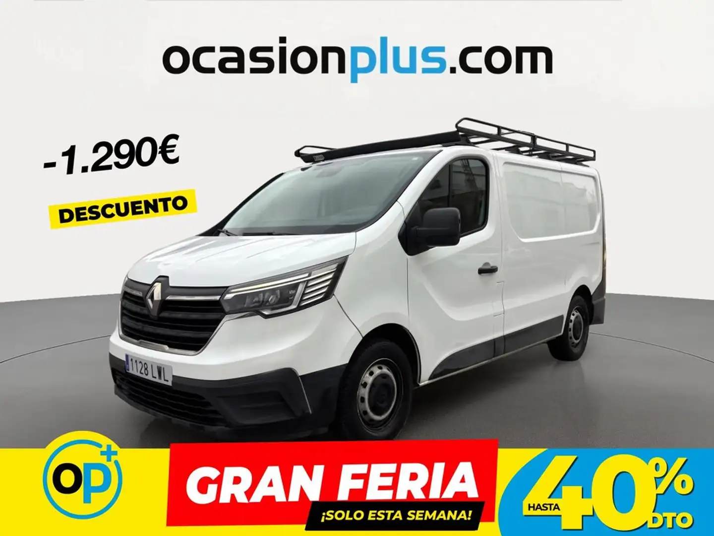 Renault Trafic Furgón L1H1 BluedCi 81kW Blanco - 1