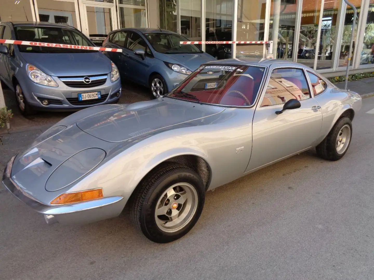 Opel GT Plateado - 2