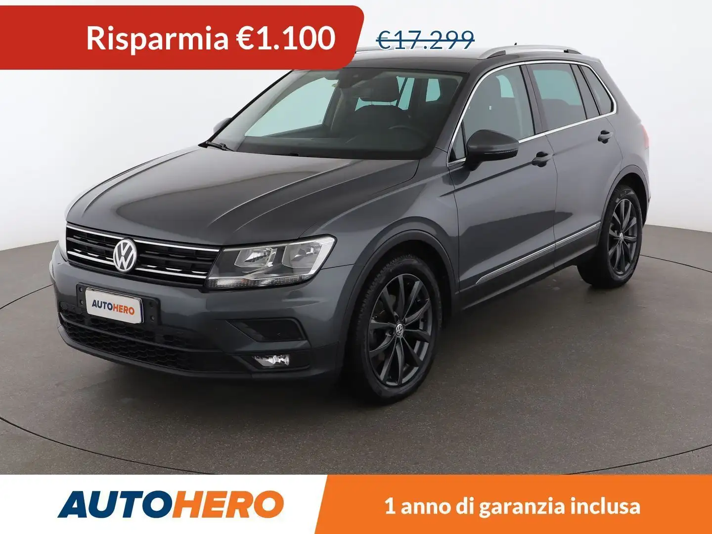 Volkswagen Tiguan 1.6 TDI Business BlueMotion Grigio - 1