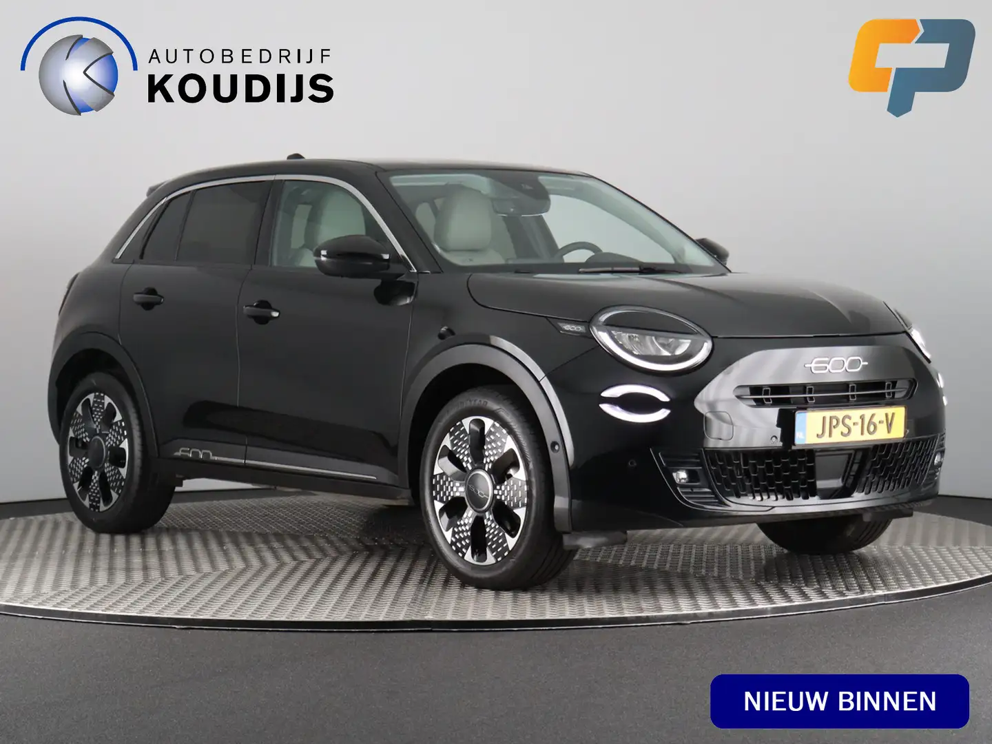 Fiat 600 1.2 Hybrid La Prima (Massage / Leder / 360 Cam / N Zwart - 1