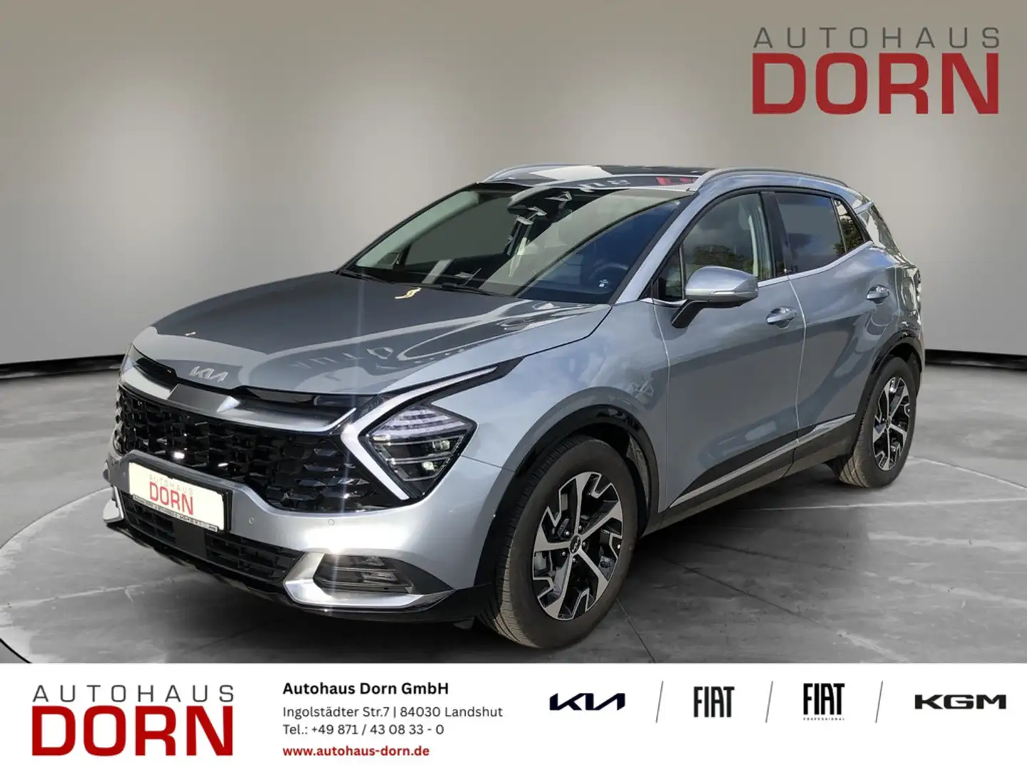 Kia Sportage Spirit 1.6T DCT Drive-Wise-Park-Plus-Paket Grau - 1