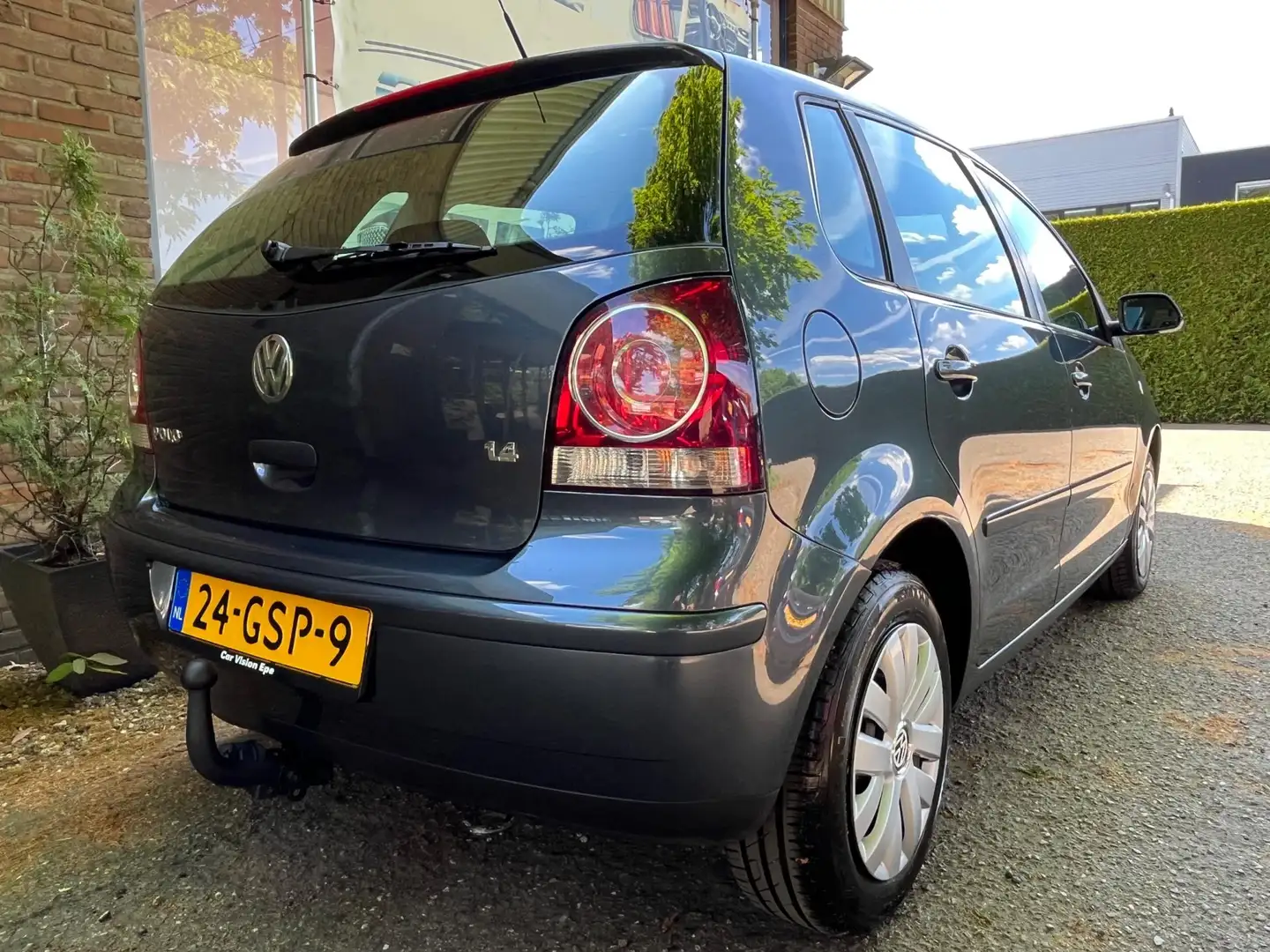 Volkswagen Polo 1.4-16V Optive|Trekhaak|Airco|5-deurs| Bleu - 2