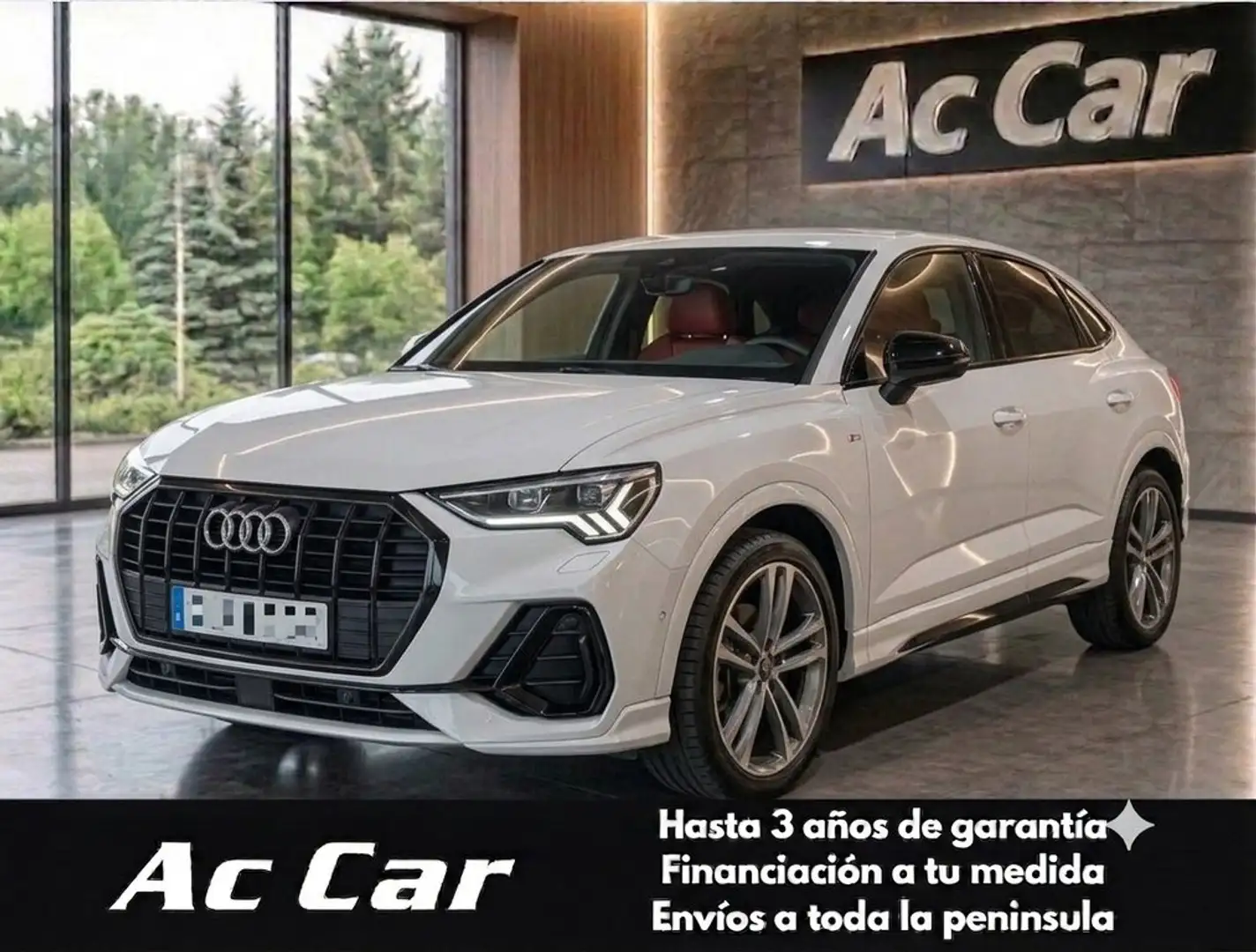 Audi Q3 35 TFSI Black line S tronic Blanco - 1